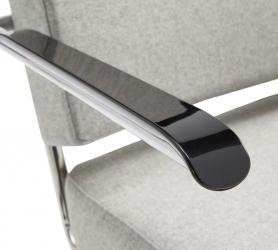 Design fauteuil in viltstof